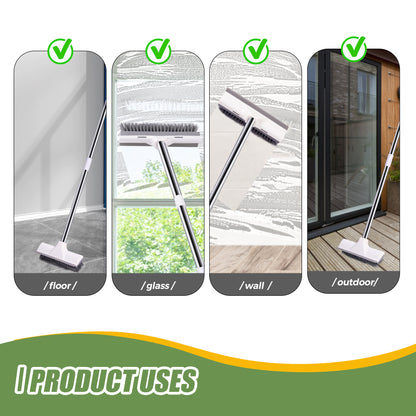 Floor scrubbing brush used on floors, glass, walls and outdoor areas