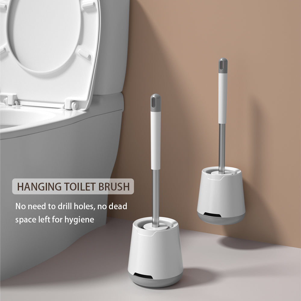 Toilet Brush, Soft Silicone Toilet Brush
