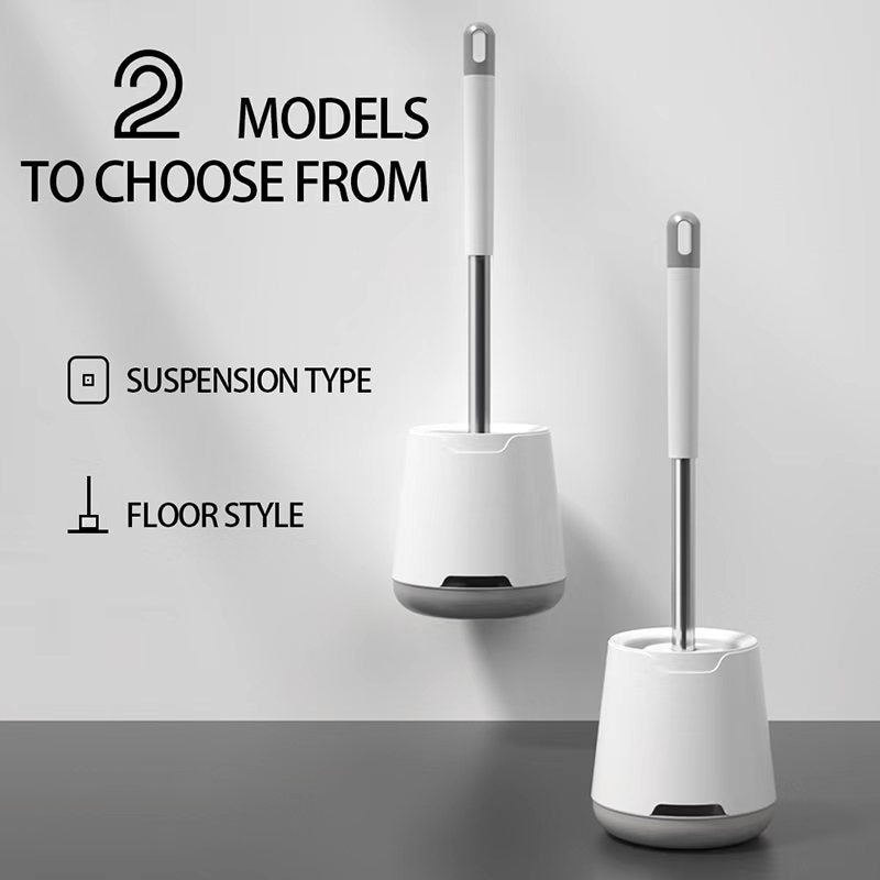 Toilet Brush, Soft Silicone Toilet Brush