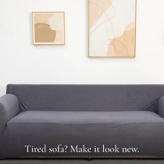How to fit the OCVES stretch sofa cover